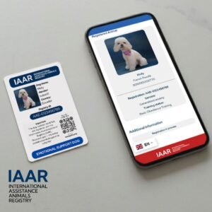 IAAR ProID™ – Kit de Registro Estándar para Animal de Apoyo Emocional